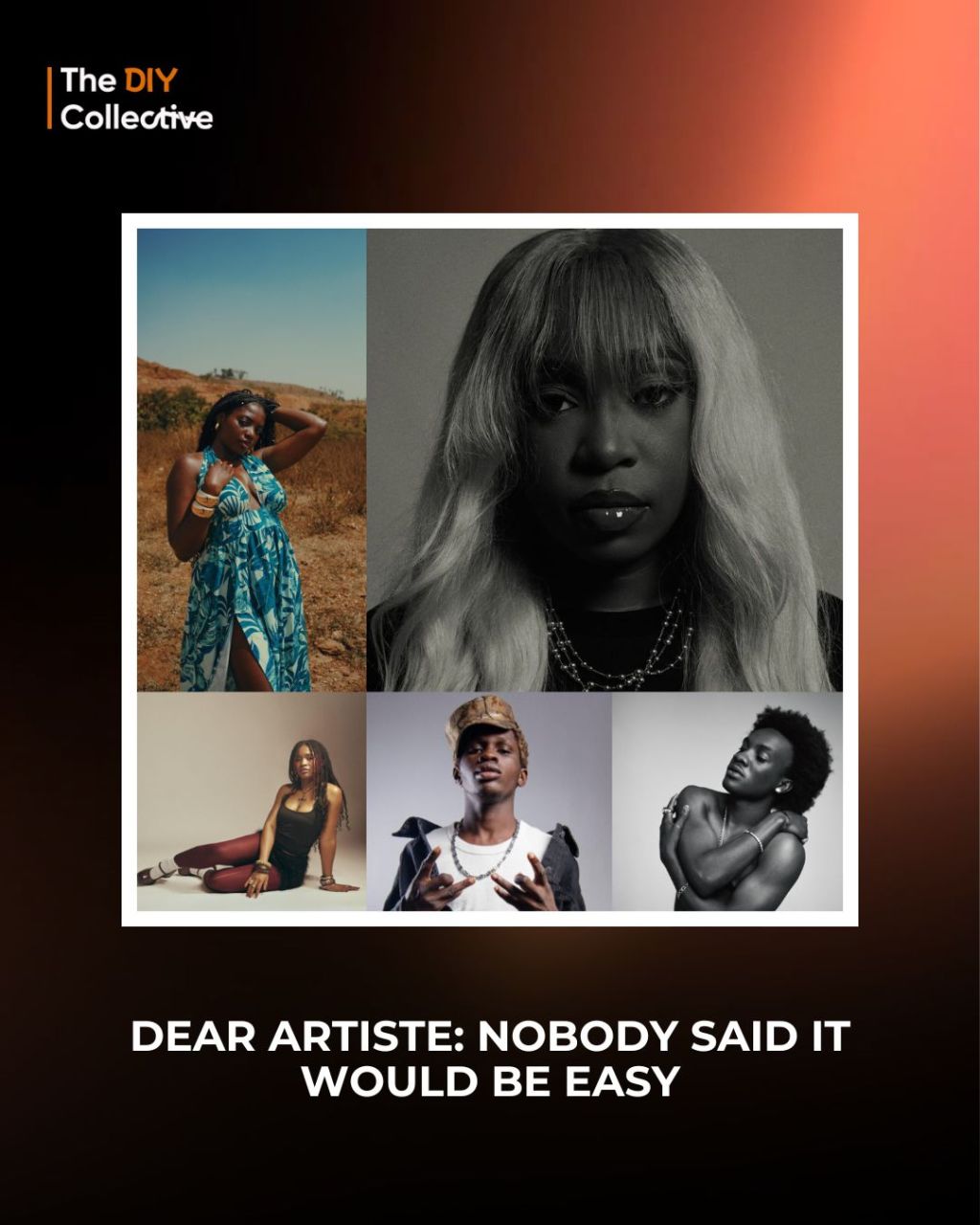 Dear Artiste: Nobody Said It Would Be&nbsp;Easy